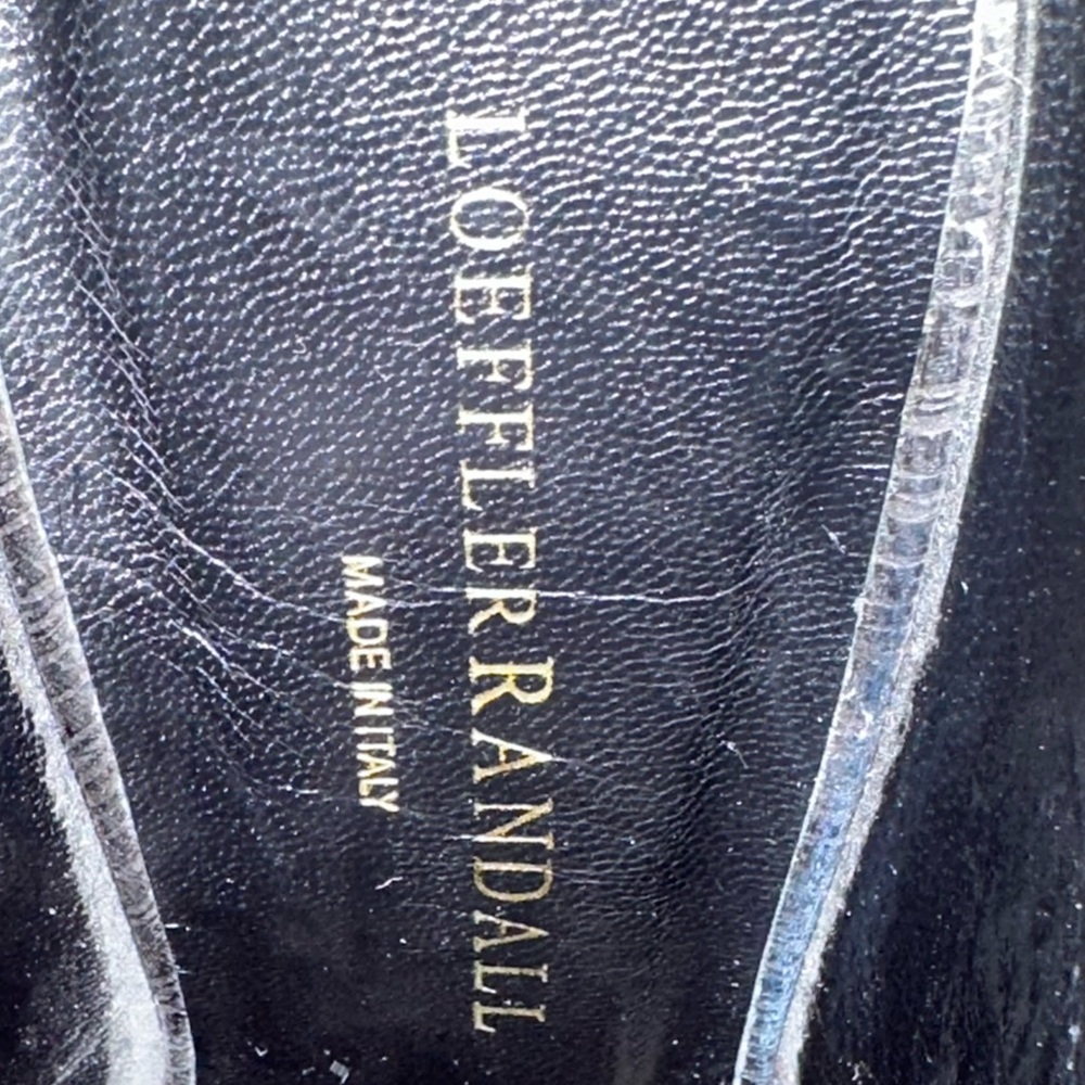 Zip Up Platform Loeffler Randall Open Toe Booties! - image 4